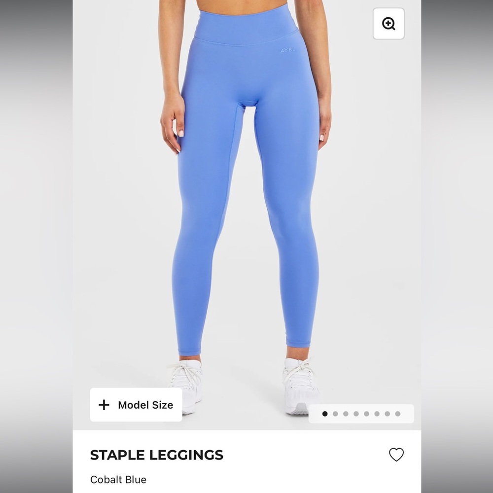 AYBL Staple Leggings Cobalt Blue